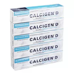 CALCIGEN D 600 mg/400 TV šnypščiosios tabletės, 100 vnt