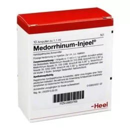 MEDORRHINUM Injeel ampulės, 10 vnt
