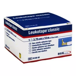 LEUKOTAPE Klasikinė 3,75 cmx10 m geltona, 1 vnt