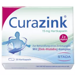 CURAZINK Kietos kapsulės, 50 vnt