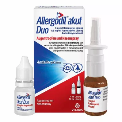 ALLERGODIL ūmus Duo 4ml AT ūmus/10ml NS ūmus, 1 vnt ALLERGODIL ūmus Duo 4ml AT ūmus/10ml NS ūmus, 1 vnt