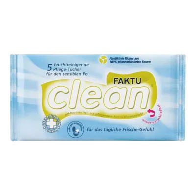 FAKTUCLEAN Servetėlės, 5 vnt