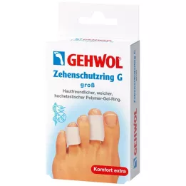 GEHWOL Polimerinis gelis pirštų apsauginis žiedas G didelis, 2 vnt