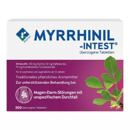 MYRRHINIL INTEST dengtos tabletės, 500 vnt