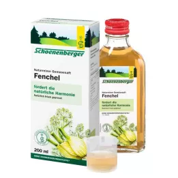 FENCHEL SAFT Schoenenberger vaistinių augalų sultys, 200 ml