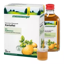 KARTOFFELSAFT Schoenenberger vaistinių augalų sultys, 3X200 ml