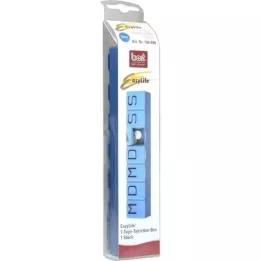 BORT EasyLife 7 dienų tablečių dėžutė mėlyna, 1 vnt