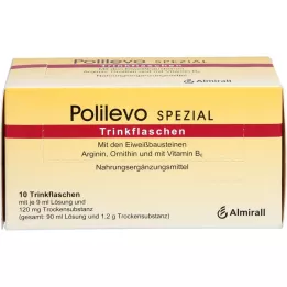 POLILEVO specialūs gėrimo buteliai, 10X9 ml