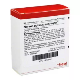 NERVUS OPTICUS suis Injeel ampulės, 10 vnt
