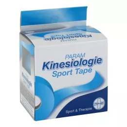 KINESIOLOGIE Sportinė juosta 5 cmx5 m mėlyna, 1 vnt