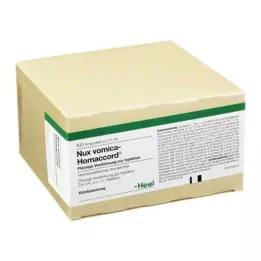 NUX VOMICA HOMACCORD Ampulės, 100 vnt