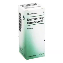 NUX VOMICA HOMACCORD Lašai, 30 ml