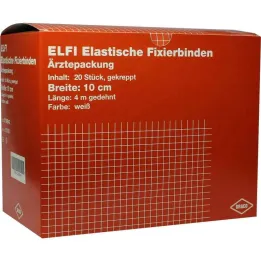 Dracoelfi elastinis fiksuojantis tvarstis 10cmx4m krepuotas, 20 vnt
