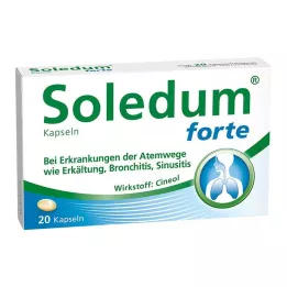 SOLEDUM Kapsulės forte 200 mg, 20 vnt