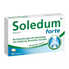 SOLEDUM Kapsulės forte 200 mg, 50 vnt