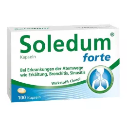 SOLEDUM Kapsulės forte 200 mg, 100 vnt