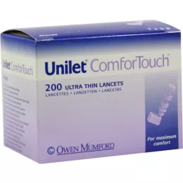 UNILET ComforTouch 28 G lancetai, 200 vnt