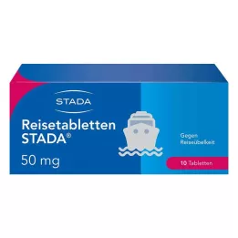 REISETABLETTEN STADA, 10 vnt