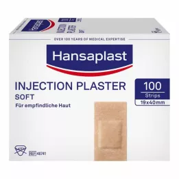 HANSAPLAST Minkštos įpurškimo tinko juostelės 19x40 mm, 100 vnt