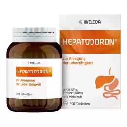 HEPATODORON Tabletės, 200 vnt
