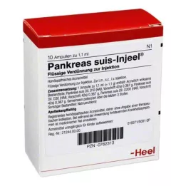 PANKREAS SUIS Injeel ampulės, 10 vnt