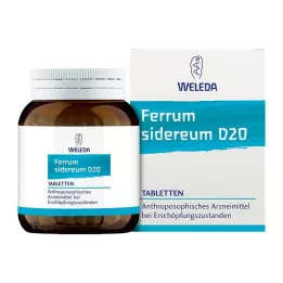 FERRUM SIDEREUM D 20 tablečių, 80 vnt
