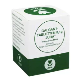 GALGANTTABLETTEN 0,1 g Jura, 250 vnt