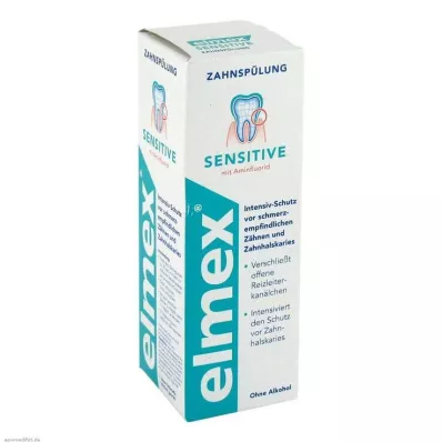 ELMEX SENSITIVE Dantų skalavimo skystis, 100 ml