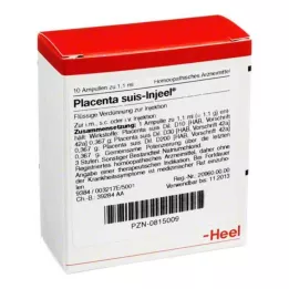 PLACENTA SUIS Injeel ampulės, 10 vnt