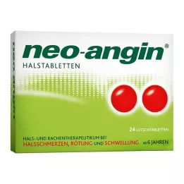 NEO-ANGIN Gerklės pastilės, 24 vnt