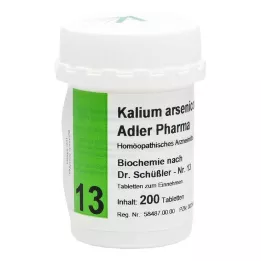 BIOCHEMIE Adler 13 Kalium arsenicosum D 12 tablečių, 200 vnt