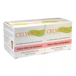 CELYOUNG Raukšlių užpildas su hialurono kremu, 100 ml