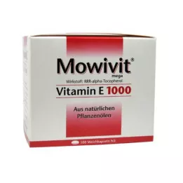 MOWIVIT Vitaminas E 1000 kapsulių, 100 vnt