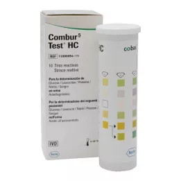 COMBUR 5 Testas HC Bandymo juostelės, 10 vnt