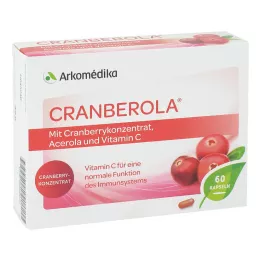 CRANBEROLA kapsulės, 60 vnt