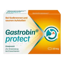 Gastrobin Protect 20 mg kietos kapsulės, 7 vnt