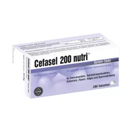 CEFASEL 200 nutri Selenium-Tabs, 200 vnt