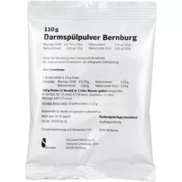 DARMSPÜLPULVER Bernburg 110 g, 100 vnt