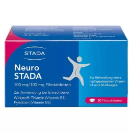NEURO STADA Plėvele dengtos tabletės, 50 vnt