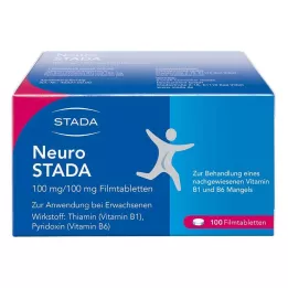 NEURO STADA Plėvele dengtos tabletės, 100 vnt