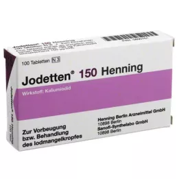 JODETTEN 150 Henning tablečių, 100 vnt