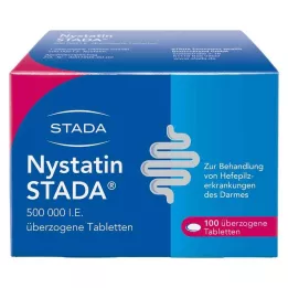 NYSTATIN STADA 500 000 TV dengtos tabletės, 100 vnt