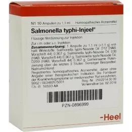 SALMONELLA TYPHI Injeel ampulės, 10 vnt