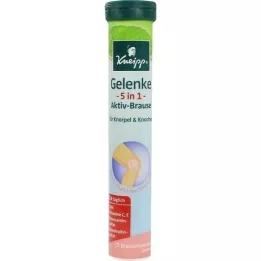 KNEIPP Joints 5in1 aktyvios šnypščiosios tabletės, 15 vnt