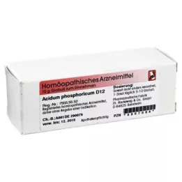 ACIDUM PHOSPHORICUM D 12 rutuliukų, 10 g