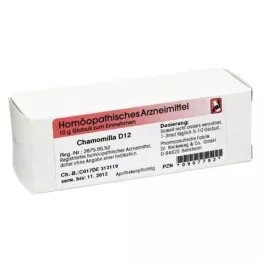CHAMOMILLA D 12 rutuliukų, 10 g