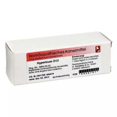 HYPERICUM D 12 rutuliukų, 10 g