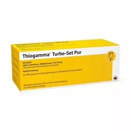 THIOGAMMA Turbo Set Pur injekciniai buteliai, 10x50 ml