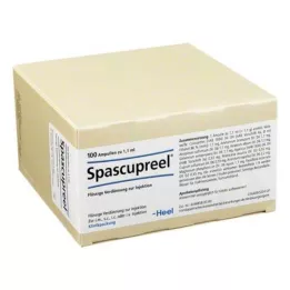 SPASCUPREEL Ampulės, 100 vnt