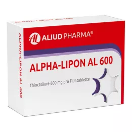 ALPHA-LIPON AL 600 plėvele dengtų tablečių, 30 vnt